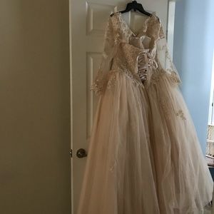 Cream PromDress